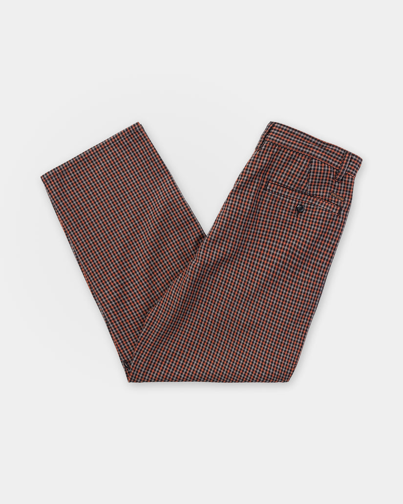 Pantalón Billow Plaid - Patina Brown