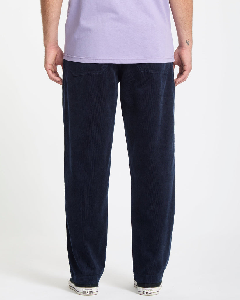 Pantalón Con Cintura Elástica Psychstone - Navy