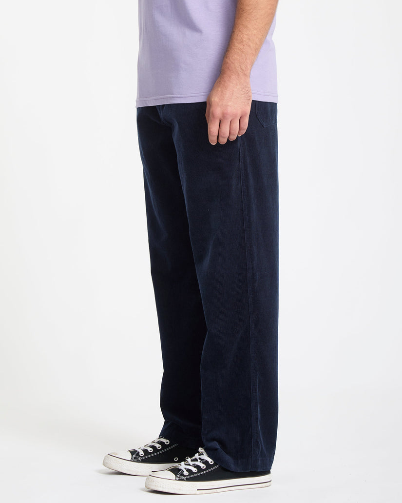 Pantalón Con Cintura Elástica Psychstone - Navy