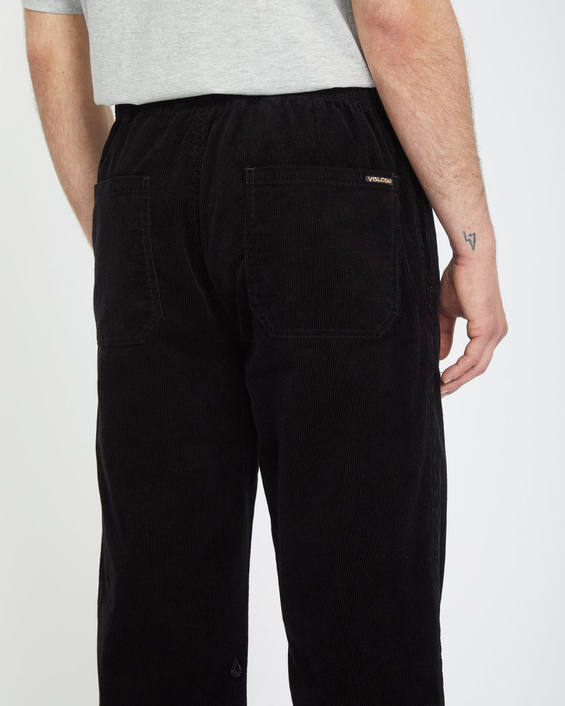 Pantalón con cintura elástica Psychstone - Black