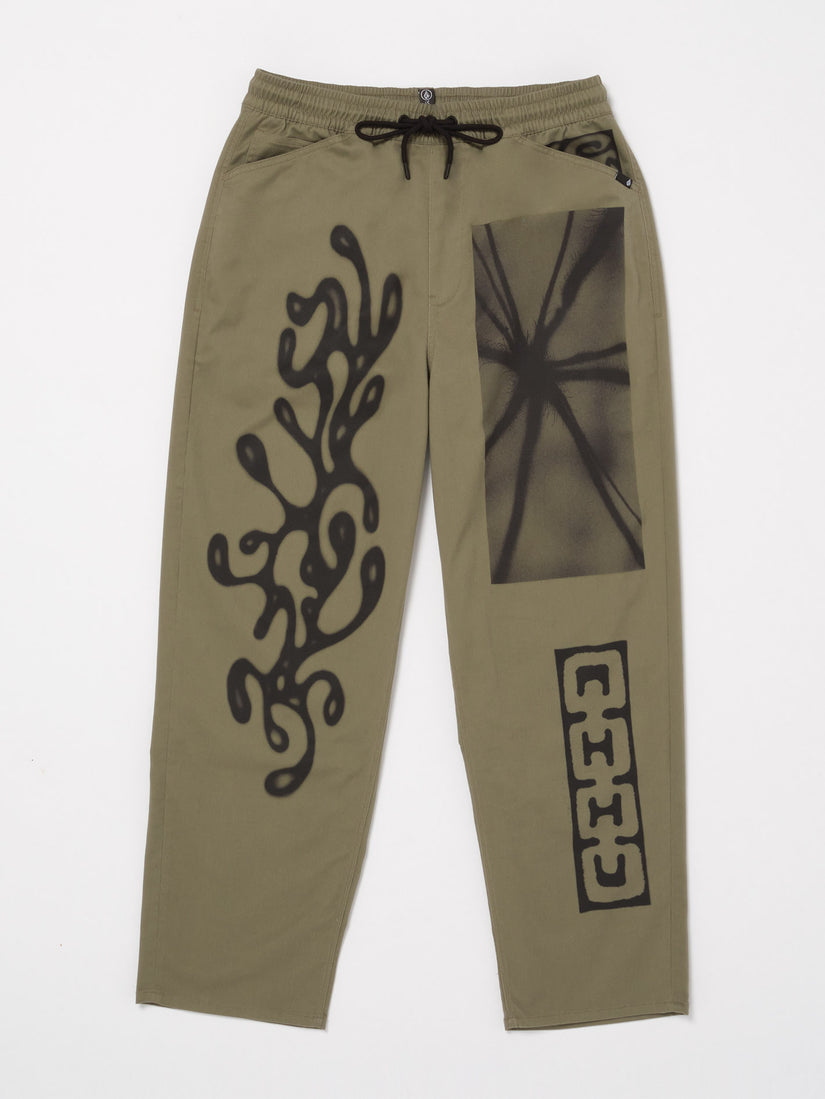 Pantalón con Cintura Elástica Zephyr - Wintermoss