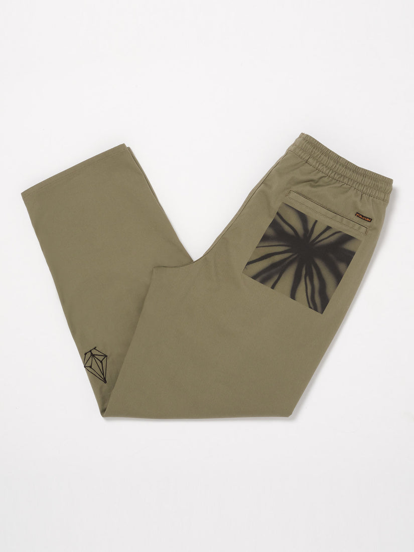 Pantalón con Cintura Elástica Zephyr - Wintermoss