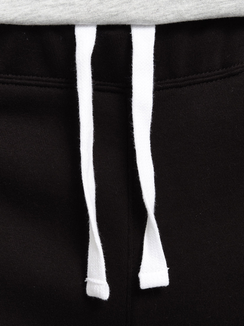 Pantalón de Felpa Single Stone - Black