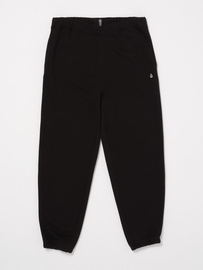 Pantalón de Felpa Single Stone - Black
