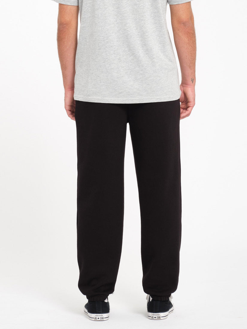 Pantalón de Felpa Single Stone - Black