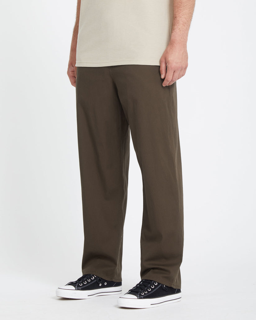 Pantalón con cintura elástica Freazy Loose - WREN