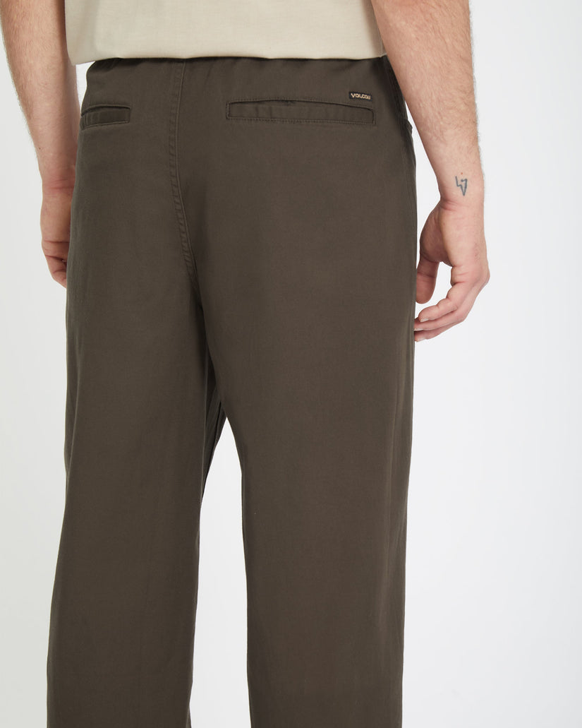 Pantalón con cintura elástica Freazy Loose - WREN