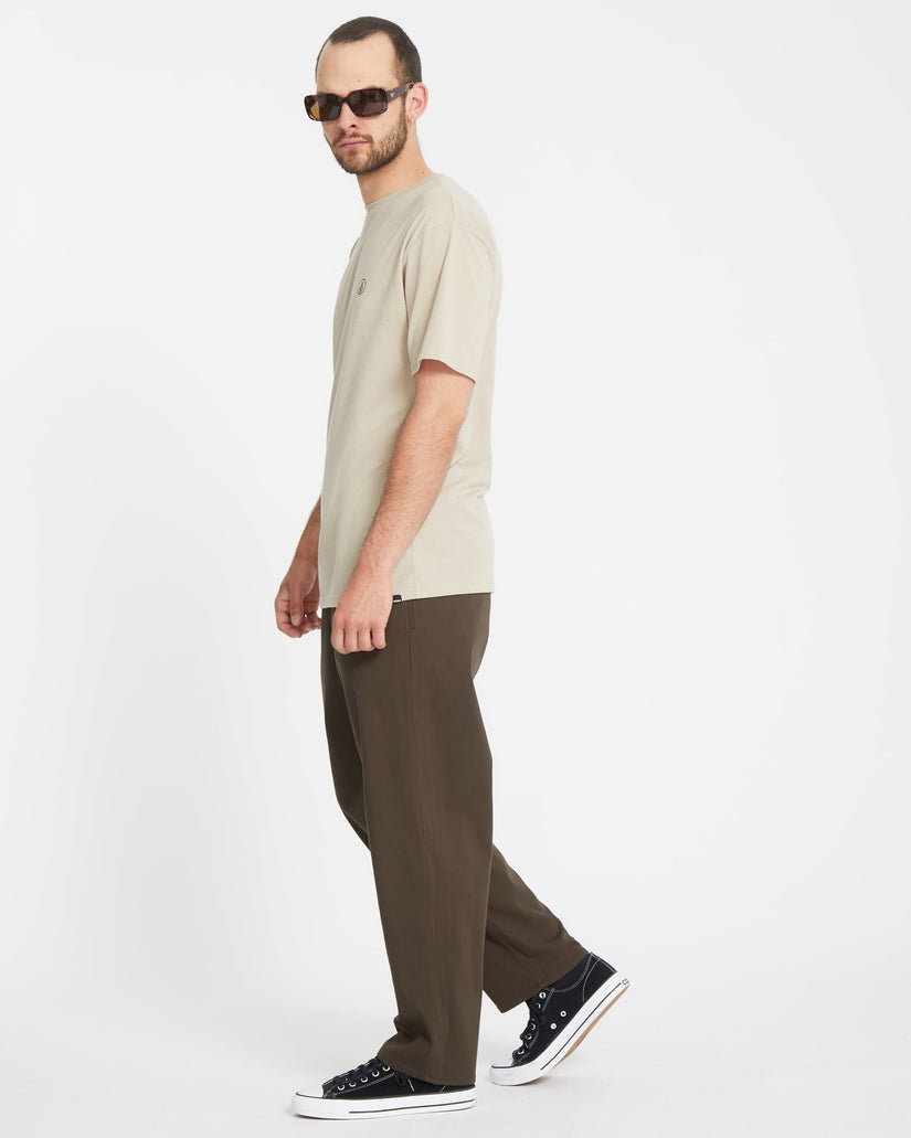 Pantalón con cintura elástica Freazy Loose - WREN