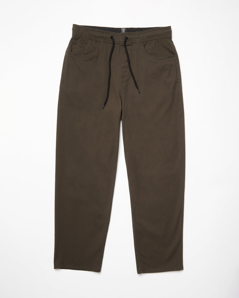 Pantalón con cintura elástica Freazy Loose - WREN