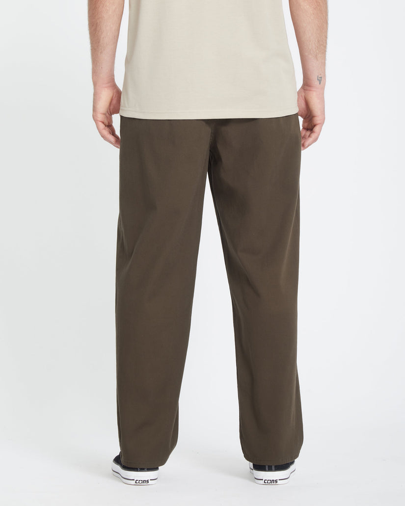 Pantalón con cintura elástica Freazy Loose - WREN