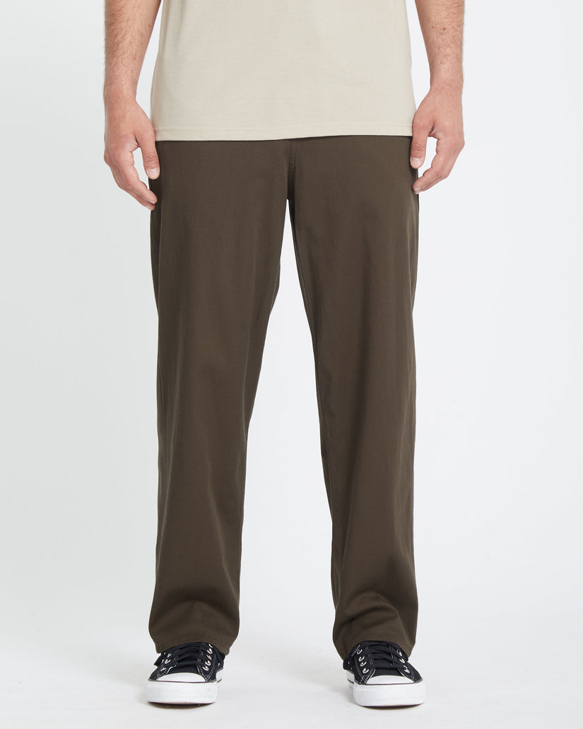 Pantalón con cintura elástica Freazy Loose - WREN