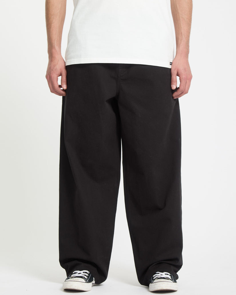 Pantalón Chillow Pleat - Antique Black
