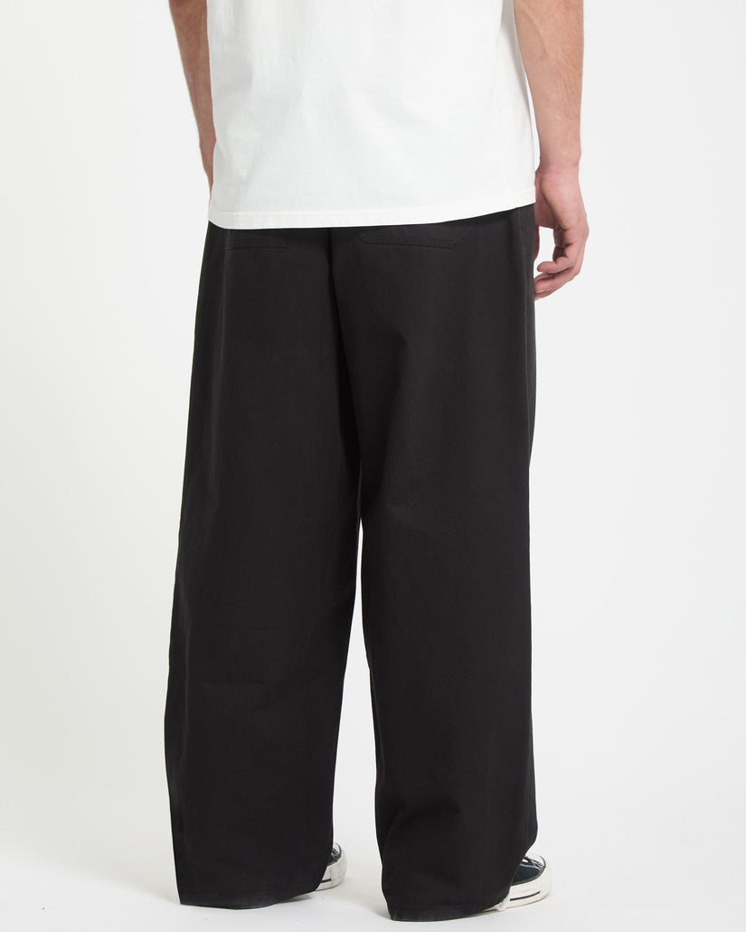 Pantalón Chillow Pleat - Antique Black