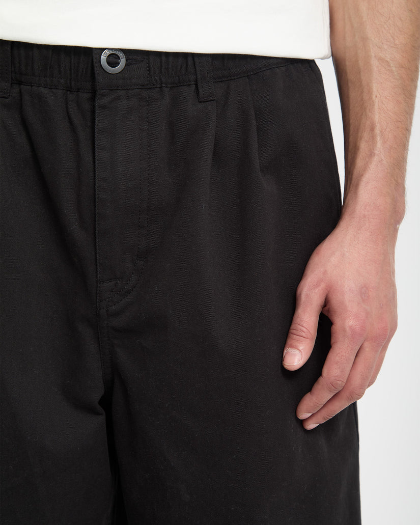Pantalón Chillow Pleat - Antique Black