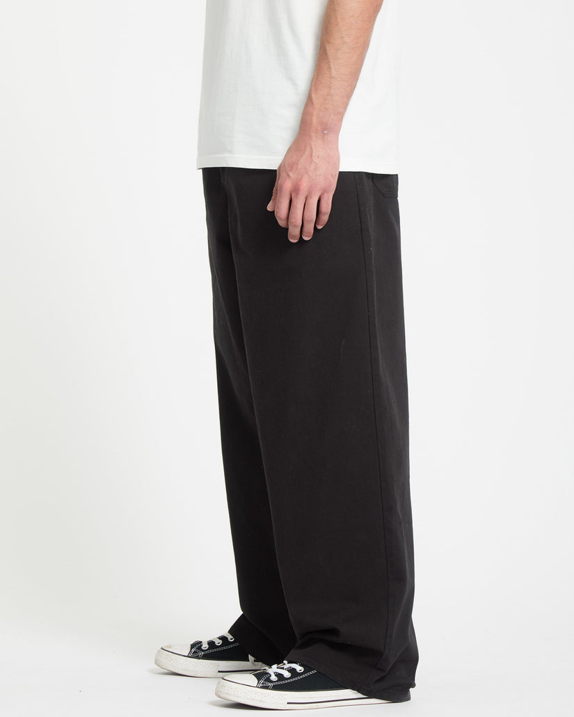 Pantalón Chillow Pleat - Antique Black