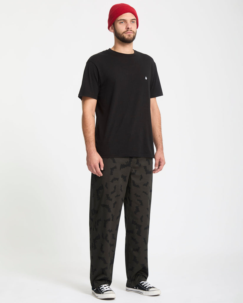 Pantalón Con Cintura Elástica J.J. Villard - Rinsed Black
