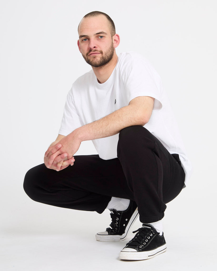 Pantalón De Deporte Single Stone Fleece - Black