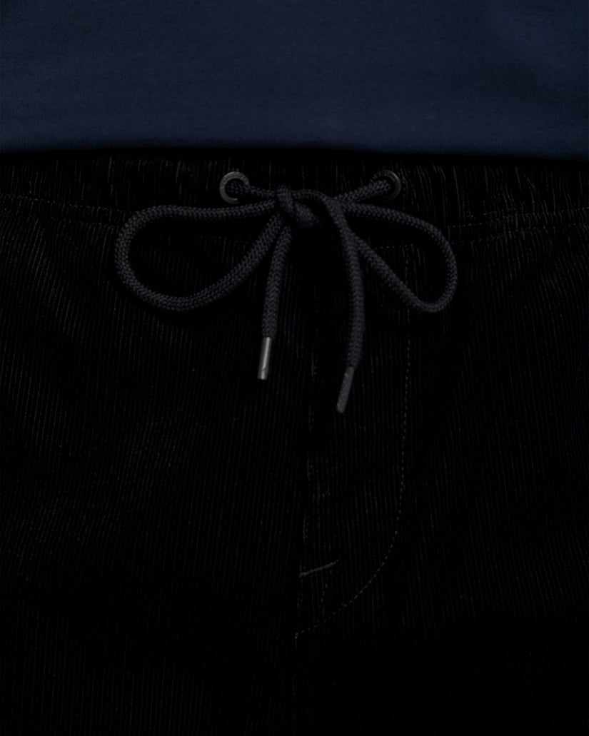 Pantalón Freazy Loose Corduroy - Black