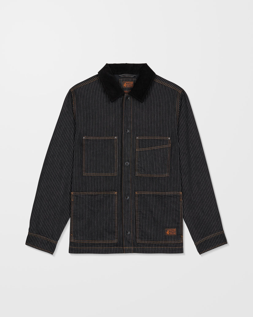 Chaqueta Work Dialed - Black Stripe