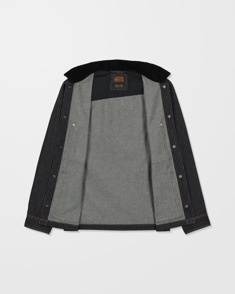 Chaqueta Work Dialed - Black Stripe