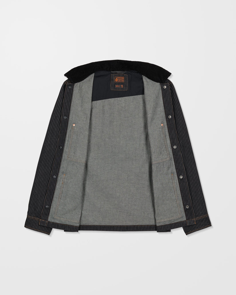 Chaqueta Work Dialed - Black Stripe