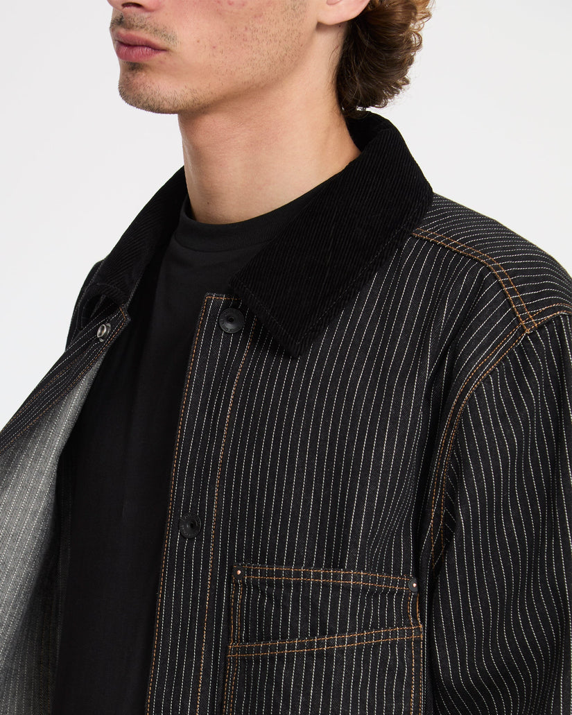 Chaqueta Work Dialed - Black Stripe