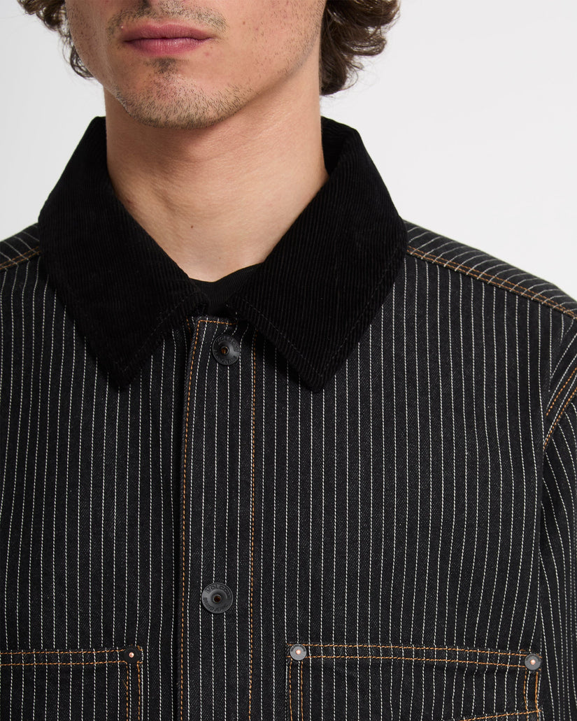 Chaqueta Work Dialed - Black Stripe