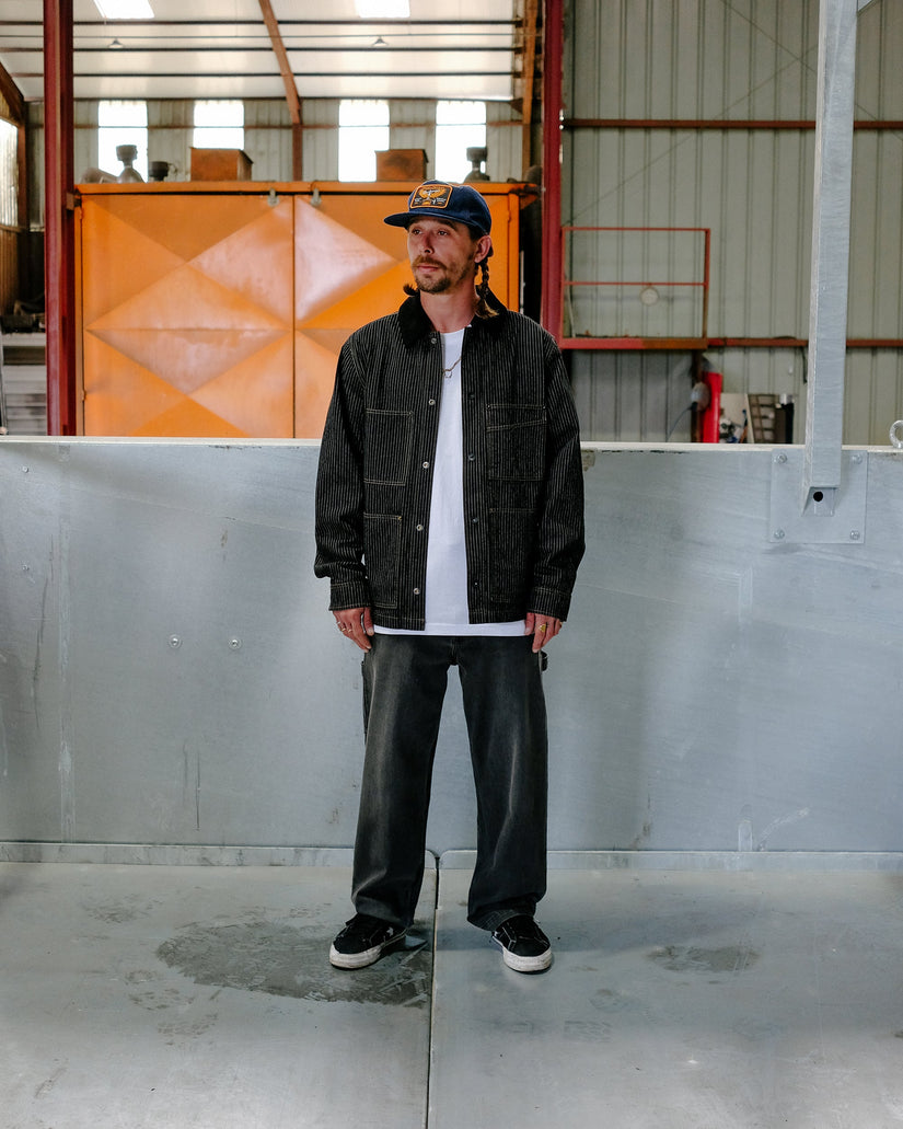 Chaqueta Work Dialed - Black Stripe