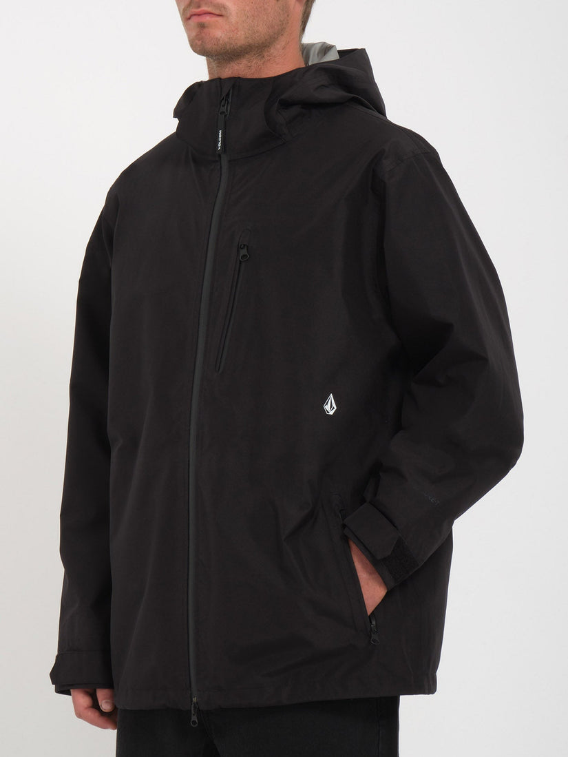 Chubasquero Stone Storm Gore-Tex - Black