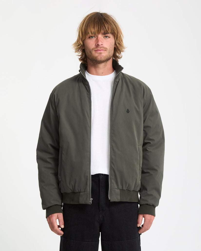 Chaqueta Damerman Bomber - Rinsed Black