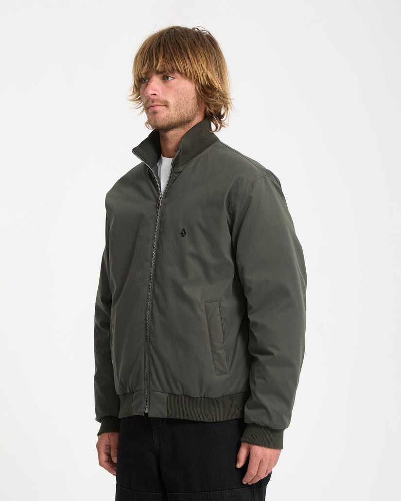 Chaqueta Damerman Bomber - Rinsed Black