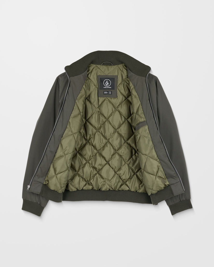 Chaqueta Damerman Bomber - Rinsed Black