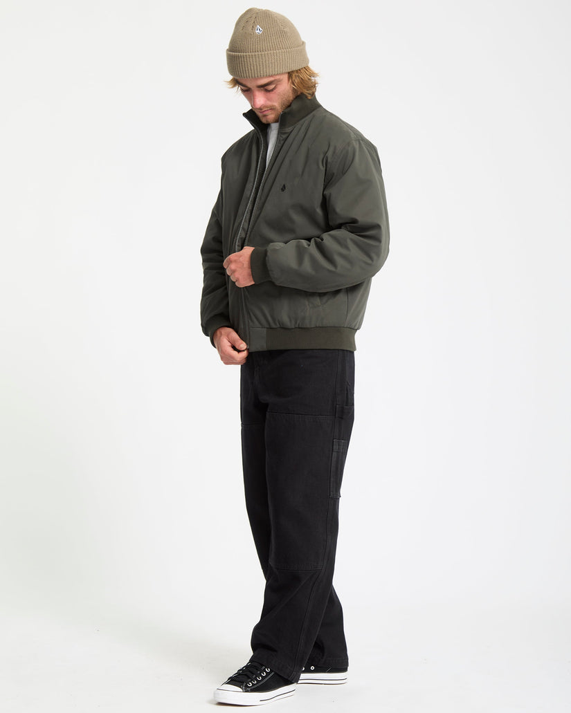 Chaqueta Damerman Bomber - Rinsed Black