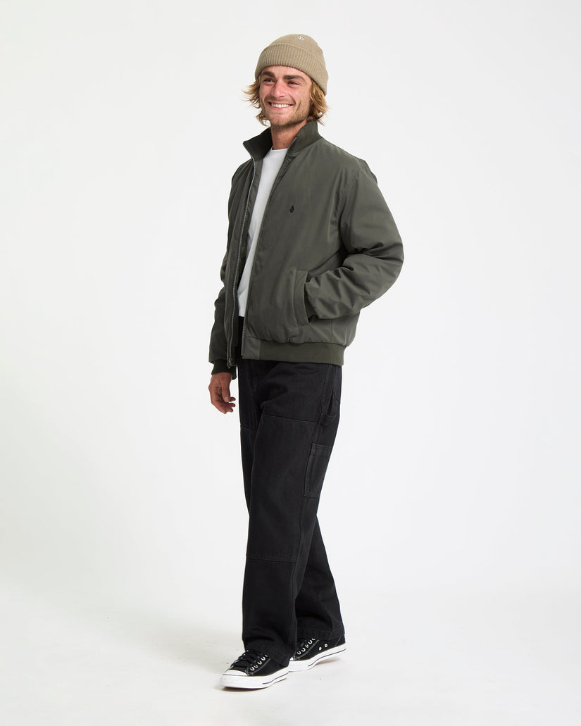 Chaqueta Damerman Bomber - Rinsed Black