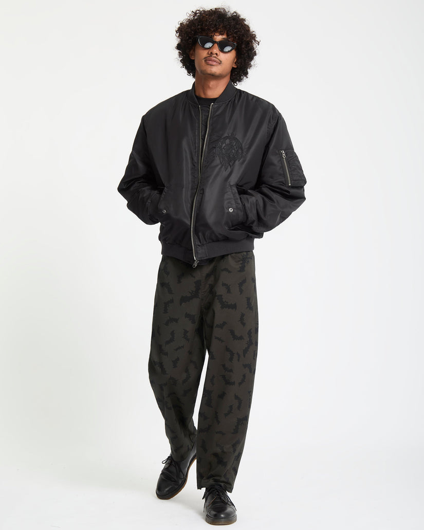 Chaqueta Skullarstone Bomber - Black