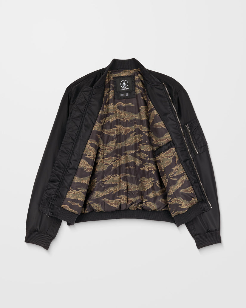Chaqueta Skullarstone Bomber - Black