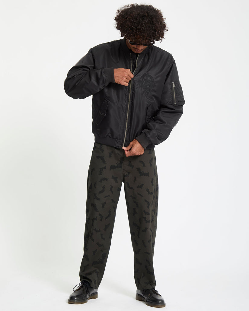 Chaqueta Skullarstone Bomber - Black