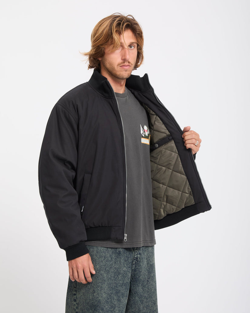 Chaqueta bomber Damerman - Black