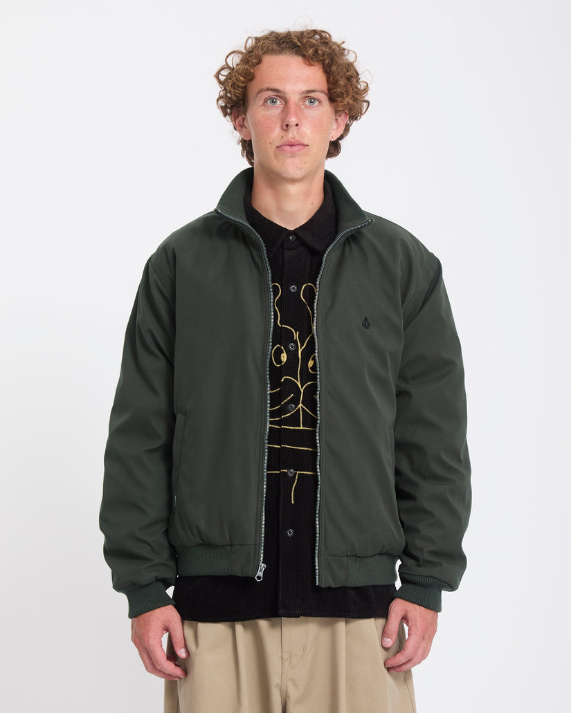 Chaqueta bomber Damerman - Rinsed Black