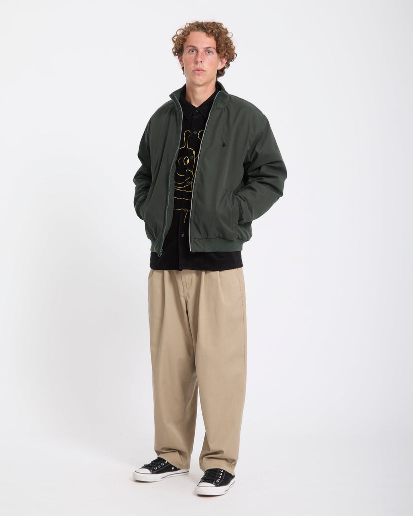 Chaqueta bomber Damerman - Rinsed Black