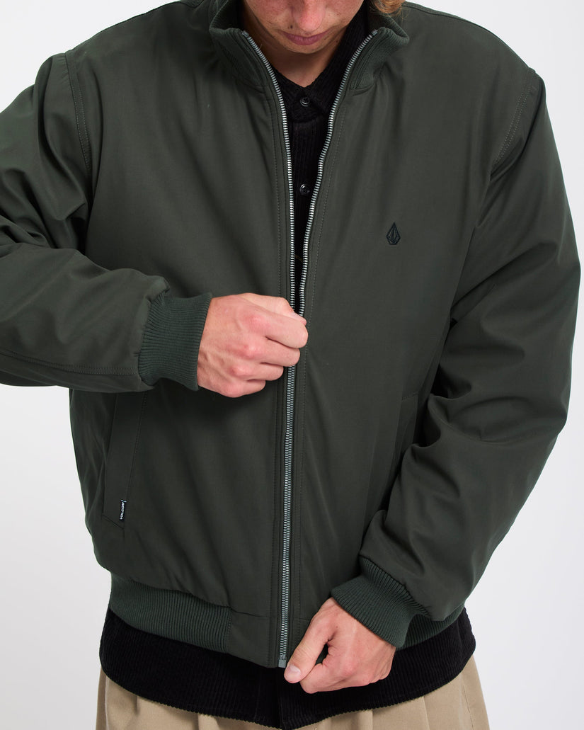 Chaqueta bomber Damerman - Rinsed Black