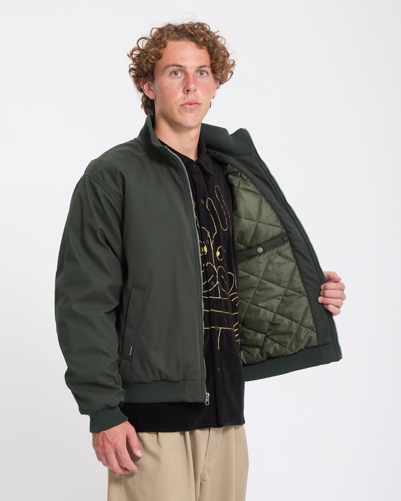 Chaqueta bomber Damerman - Rinsed Black