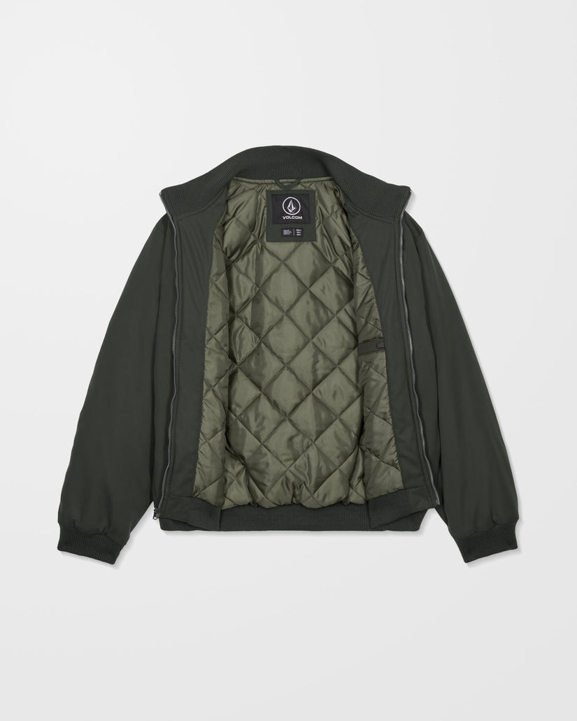 Chaqueta bomber Damerman - Rinsed Black