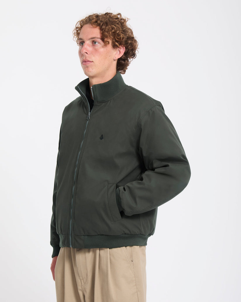 Chaqueta bomber Damerman - Rinsed Black