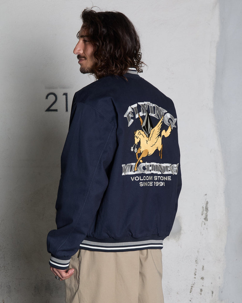 Chaqueta bomber Flying Machines - Navy