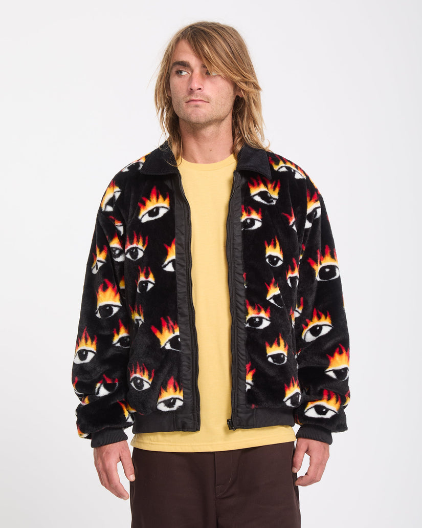 Chaqueta bomber reversible Ozzy - Black
