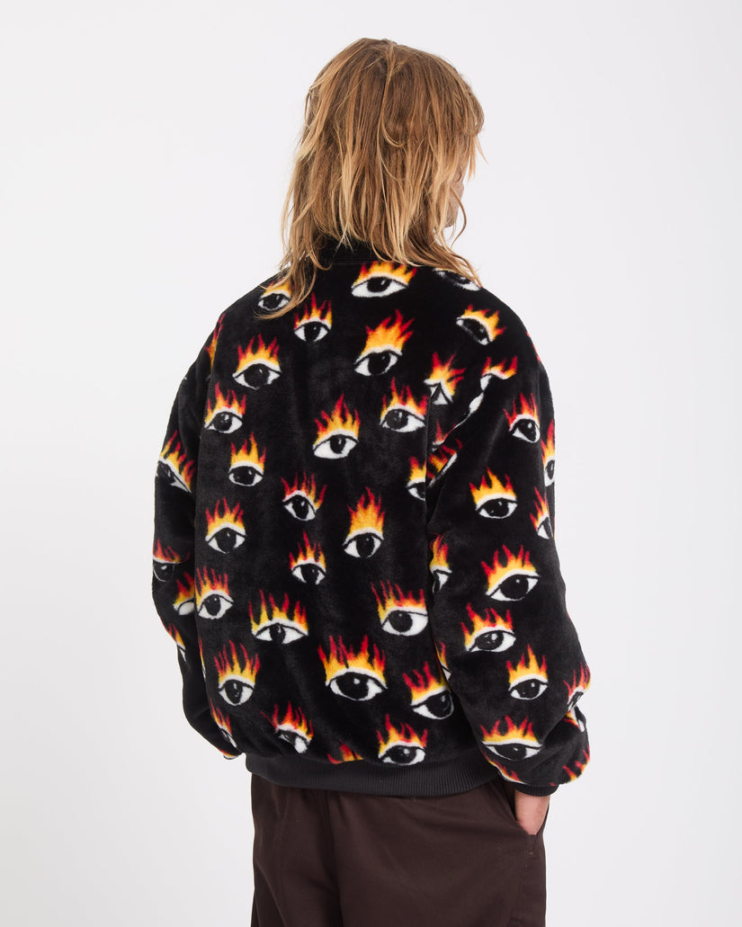Chaqueta bomber reversible Ozzy - Black