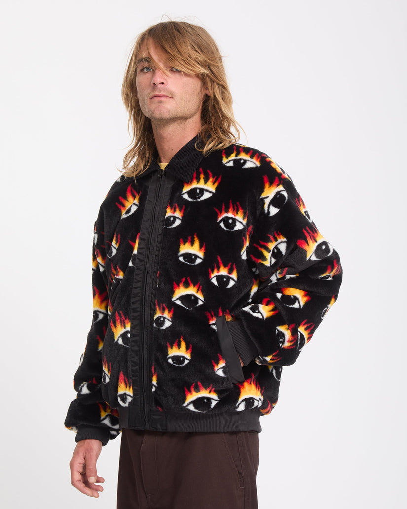 Chaqueta bomber reversible Ozzy - Black