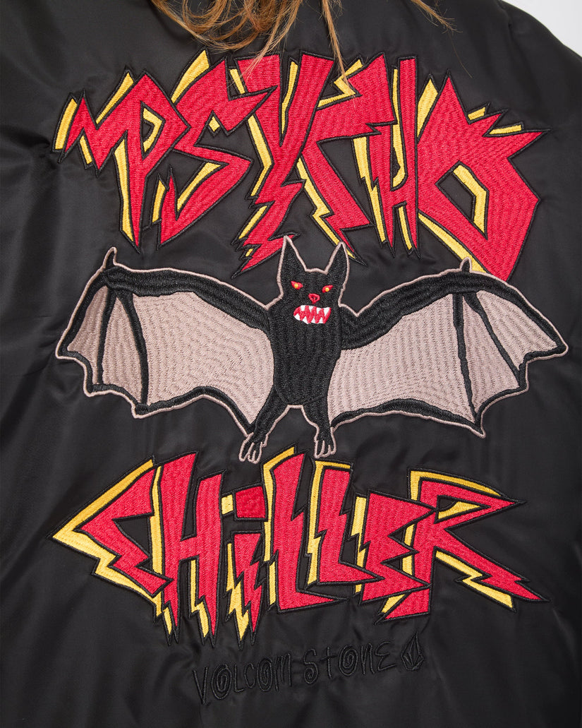 Chaqueta bomber reversible Ozzy - Black