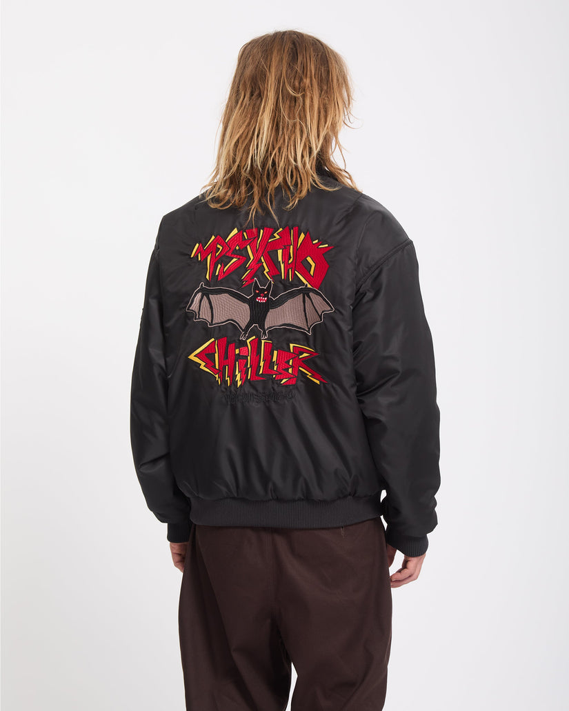 Chaqueta bomber reversible Ozzy - Black